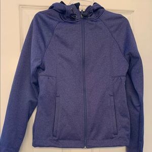 Glaciers Edge Womens Purple Hooded Jacket size Med